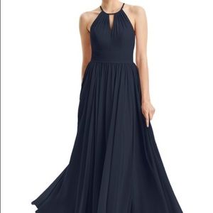 AZAZIE Cherish Dark Navy Bridesmaid Dress